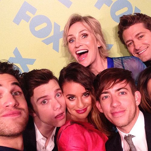 Lea Michele popped into a photo booth with her Glee castmates.
Source: Instagram user msleamichele
Lea Michele popped into a photo booth with her Glee castmates.
Source: Instagram user msleamichele