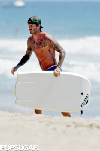 The Shirtless David Beckham Pictures You've Been Waiting For All Summer The Shirtless David Beckham Pictures You've Been Waiting For All Summer
