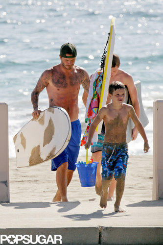 The Shirtless David Beckham Pictures You've Been Waiting For All Summer The Shirtless David Beckham Pictures You've Been Waiting For All Summer