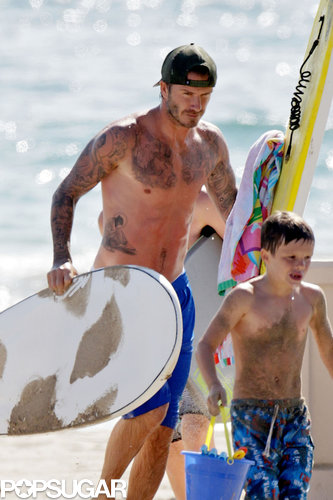 The Shirtless David Beckham Pictures You've Been Waiting For All Summer The Shirtless David Beckham Pictures You've Been Waiting For All Summer
