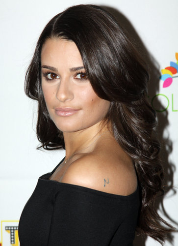 Three years later in 2009, Lea became a household name as Rachel Berry on Glee. Here she was at a Broadway event with her signature brunette waves and a neutral makeup palette.
Three years later in 2009, Lea became a household name as Rachel Berry on Glee. Here she was at a Broadway event with her signature brunette waves and a neutral makeup palette.