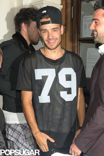 Liam Payne smiled outside the Funky Buddha club in London.
Liam Payne smiled outside the Funky Buddha club in London.