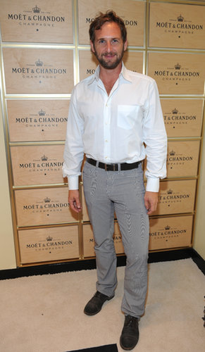 Josh Lucas beat the heat inside the Moet & Chandon suite.
Josh Lucas beat the heat inside the Moet & Chandon suite.