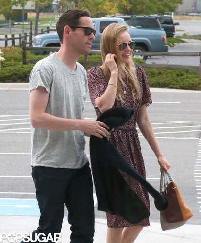 Kate Bosworth smiled while walking with Michael Polish.
Kate Bosworth smiled while walking with Michael Polish.