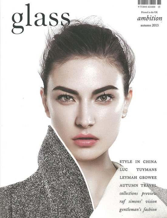 Glass Magazine Autumn 2013 Cover  Jacqueline Jablonski