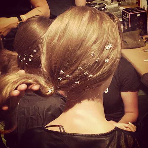 The ponytails at Honor were a field of flowers in disguise.
The ponytails at Honor were a field of flowers in disguise.