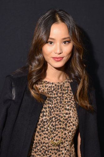 Jamie Chung at Mara Hoffman Spring 2014.
Jamie Chung at Mara Hoffman Spring 2014.