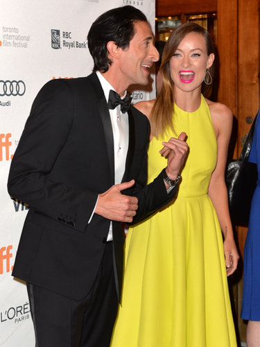 Adrien Brody and Olivia Wilde cracked up together at the Third Person premiere.
Adrien Brody and Olivia Wilde cracked up together at the Third Person premiere.