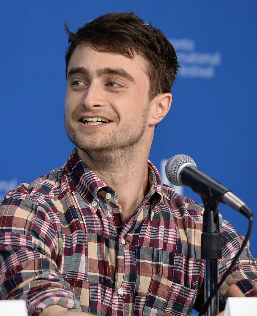 Daniel Radcliffe attended a press conference for The F Word.
Daniel Radcliffe attended a press conference for The F Word.