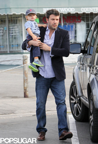 Ben Affleck and his son, Samuel, made a breakfast stop together in Brentwood.
Ben Affleck and his son, Samuel, made a breakfast stop together in Brentwood.