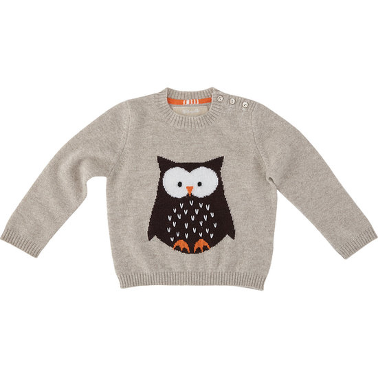 Cashmere may be an over-the-top choice for pint-sized wardrobes, but if you're going to splurge, this Christopher Fisher sweater ($212) makes it worth your while.
Cashmere may be an over-the-top choice for pint-sized wardrobes, but if you're going to splurge, this Christopher Fisher sweater ($212) makes it worth your while.