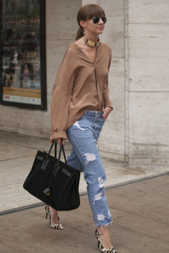 Didn't you know boyfriend jeans were made for dressing up?
Didn't you know boyfriend jeans were made for dressing up?