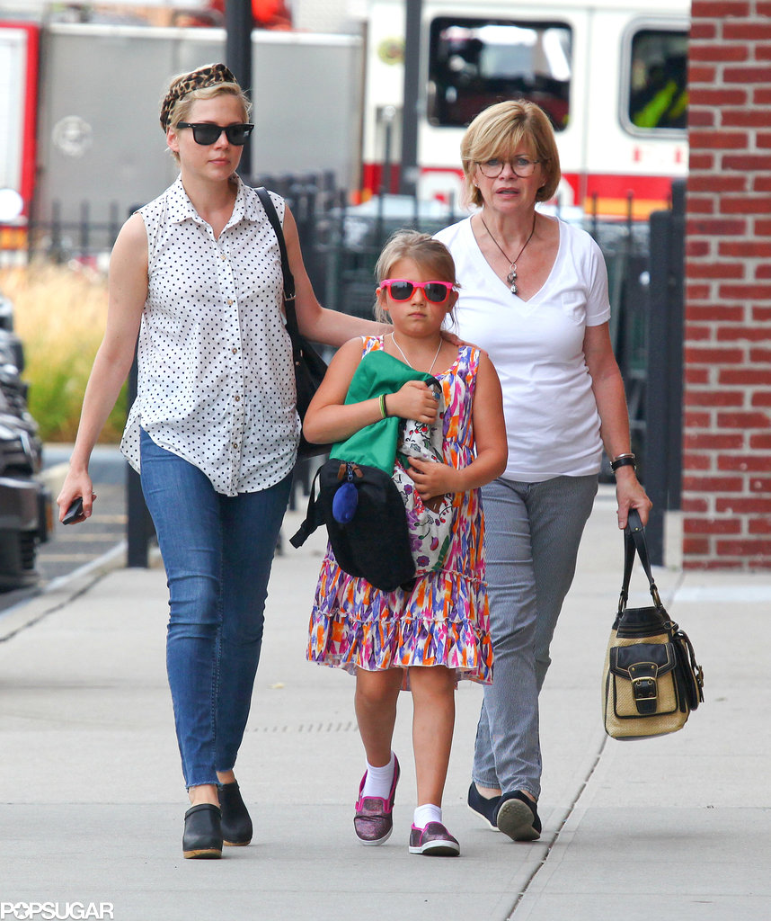 Matilda Ledger matched her mom, Michelle Williams, in sunglasses for an outing in NYC. Matilda Ledger matched her mom, Michelle Williams, in sunglasses for an outing in NYC.