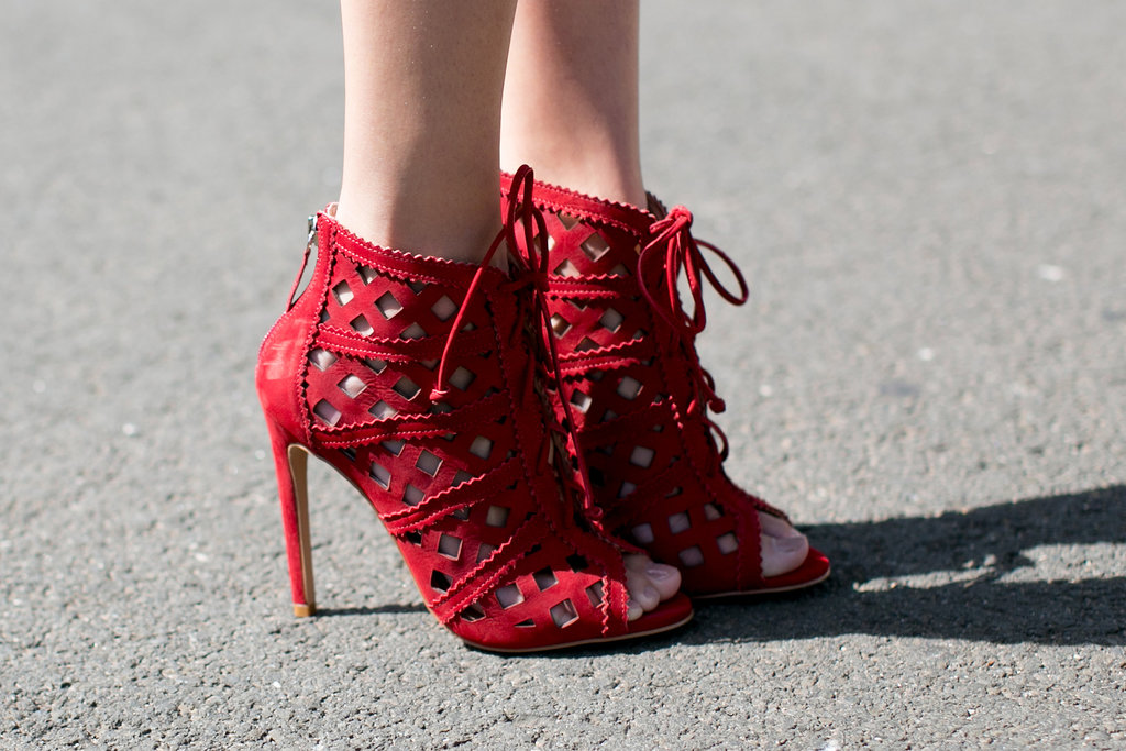 High-wattage lace-ups.
High-wattage lace-ups.