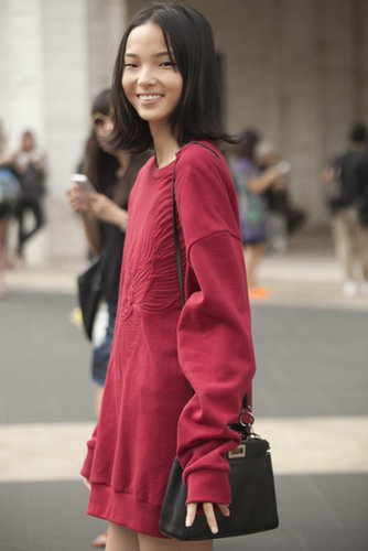 When in doubt, wear red and smile.
When in doubt, wear red and smile.