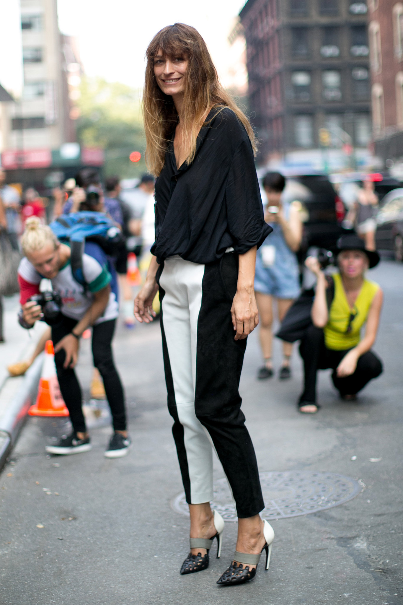 Black and white and utterly chic.
