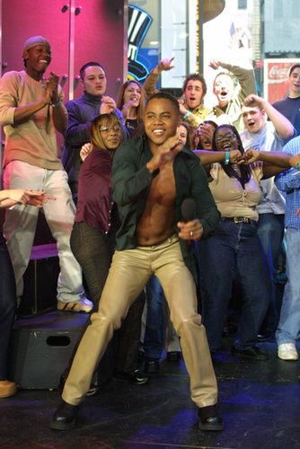Cuba Gooding Jr. busted a move on TRL in 2002.
Cuba Gooding Jr. busted a move on TRL in 2002.