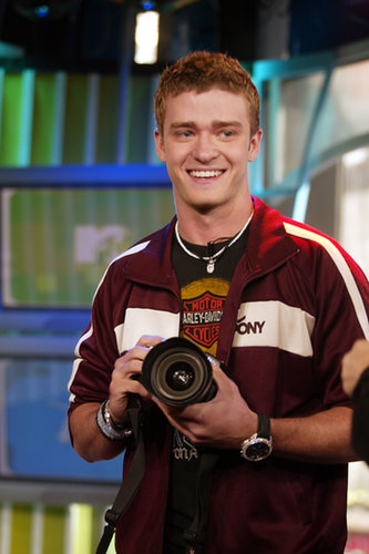 Justin Timberlake debuted a new Justified single on TRL in 2002.
Justin Timberlake debuted a new Justified single on TRL in 2002.