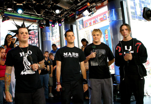 Good Charlotte stopped by MTV Studios in NYC in 2006.
Good Charlotte stopped by MTV Studios in NYC in 2006.