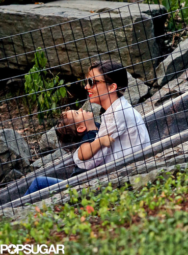 Miranda Kerr and Flynn went for a ride on a slide.
Miranda Kerr and Flynn went for a ride on a slide.