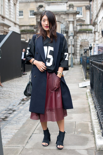 The proof that you can totally wear your jersey (or your boyfriend's) off the field.
The proof that you can totally wear your jersey (or your boyfriend's) off the field.