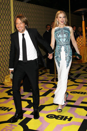 Nicole Kidman and her husband, Keith Urban, held hands as they made their way to the Emmy Awards reception after the 2012 show.
Nicole Kidman and her husband, Keith Urban, held hands as they made their way to the Emmy Awards reception after the 2012 show.