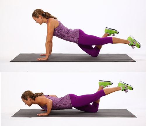 One-Legged Push-Up One-Legged Push-Up