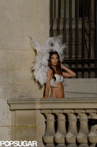 Lily Aldridge worked her stuff.
Lily Aldridge worked her stuff.