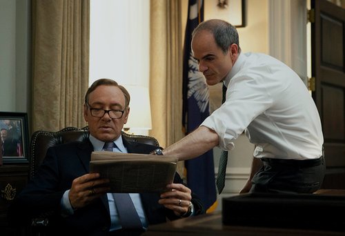 The show: House of Cards
The date: Road trip to your state's capitol
When Francis Underwood sets out to get revenge on the people who snubbed him for a secretary of state appointment, you know the congressman means business. Set out yourself on a civic lesson by taking a romantic road trip that ends at your state's capitol.
Source: Netflix
The show: House of Cards
The date: Road trip to your state's capitol
When Francis Underwood sets out to get revenge on the people who snubbed him for a secretary of state appointment, you know the congressman means business. Set out yourself on a civic lesson by taking a romantic road trip that ends at your state's capitol.
Source: Netflix