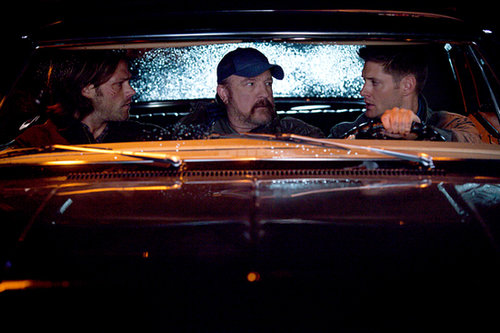 Supernatural
Jensen Ackles, Jim Beaver, and Jared Padalecki on Supernatural.
Supernatural
Jensen Ackles, Jim Beaver, and Jared Padalecki on Supernatural.