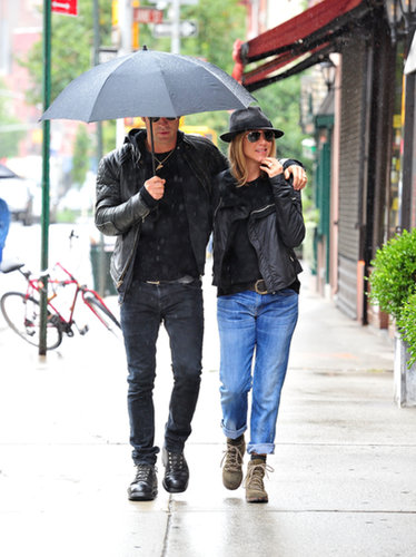 Justin Theroux and Jennifer Aniston Justin Theroux and Jennifer Aniston