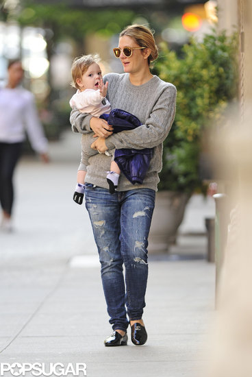 Drew Barrymore Hangs With Baby Olive After a Big Night at the Ballet Drew Barrymore Hangs With Baby Olive After a Big Night at the Ballet