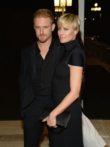 Robin Wright and Ben Foster attended the 2013 Emmys Governors Ball.
Robin Wright and Ben Foster attended the 2013 Emmys Governors Ball.