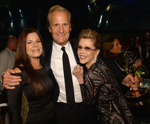 Marcia Gay Harden, Jeff Daniels, and Jane Fonda had fun at the HBO afterparty.
Marcia Gay Harden, Jeff Daniels, and Jane Fonda had fun at the HBO afterparty.