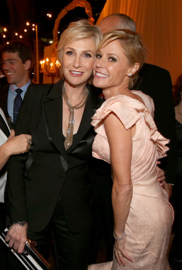 Jane Lynch and Julie Bowen posed together at the Fox afterparty.
Jane Lynch and Julie Bowen posed together at the Fox afterparty.