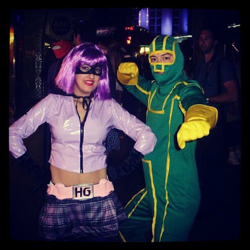 Hit-Girl and Kick-Ass Hit-Girl and Kick-Ass