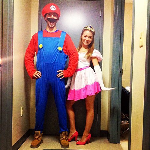 Mario and Princess Peach Mario and Princess Peach