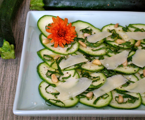 Zucchini Carpaccio Zucchini Carpaccio