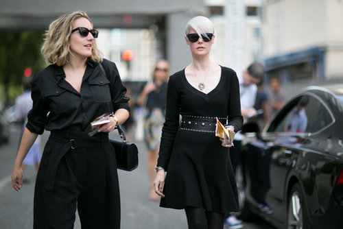Kate Lanphear (at right) did modern goth.
Kate Lanphear (at right) did modern goth.
