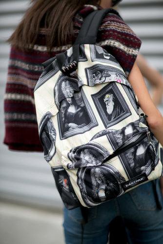 An art school-perfect backpack.
An art school-perfect backpack.