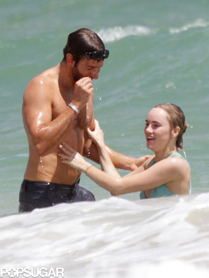 Bradley Cooper and Suki Waterhouse enjoyed the Hawaiian waves together.
Bradley Cooper and Suki Waterhouse enjoyed the Hawaiian waves together.