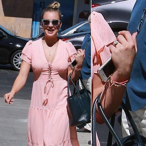 Kaley Cuoco got a big sparkler when she got engaged to Ryan Sweeting in September 2013.
Kaley Cuoco got a big sparkler when she got engaged to Ryan Sweeting in September 2013.