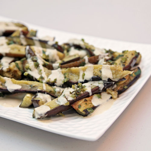Marinated Eggplant With Tahini and Oregano Marinated Eggplant With Tahini and Oregano