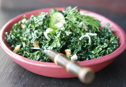 Lemony Kale Salad With Feta Lemony Kale Salad With Feta