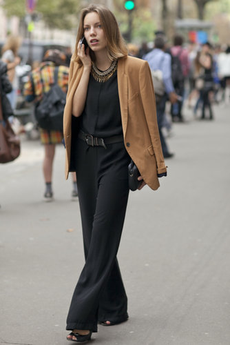 Simple silhouettes were made for pairing with statement jewels.
Simple silhouettes were made for pairing with statement jewels.