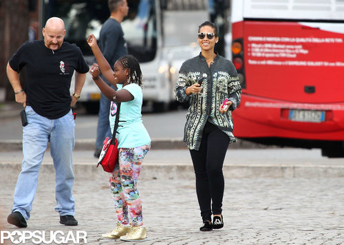 When in Rome, Do as Ellen Pompeo and Alicia Keys Do When in Rome, Do as Ellen Pompeo and Alicia Keys Do