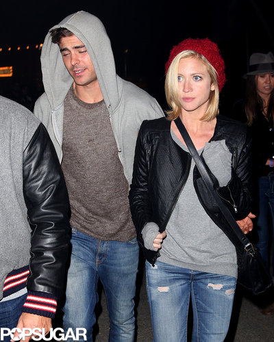 Zac Efron kept a low profile at the hayride.
Zac Efron kept a low profile at the hayride.
