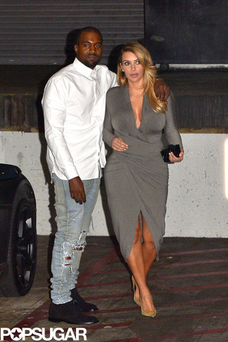 Kim Kardashian and Kanye West arrived at the LA Opera.
Kim Kardashian and Kanye West arrived at the LA Opera.