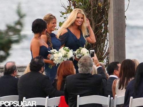 Jessica Simpson Brings Her Family Along For a Beach Wedding! Jessica Simpson Brings Her Family Along For a Beach Wedding!