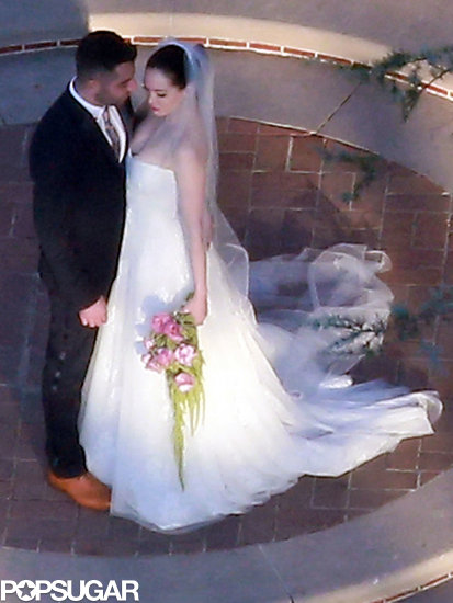 Rose McGowan got married in LA on Saturday. Rose McGowan got married in LA on Saturday.